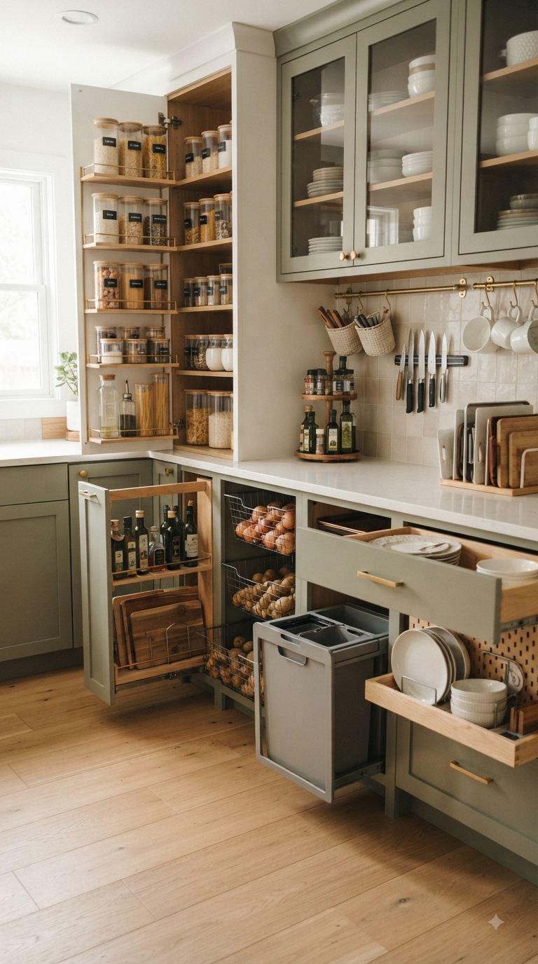 10 Clever Kitchen Storage Ideas for a More Functional Kitchen