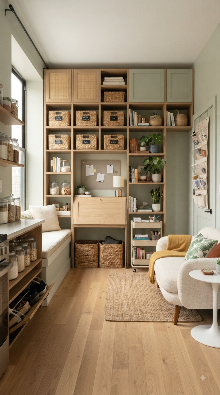 10 Genius Small-Space Storage Ideas