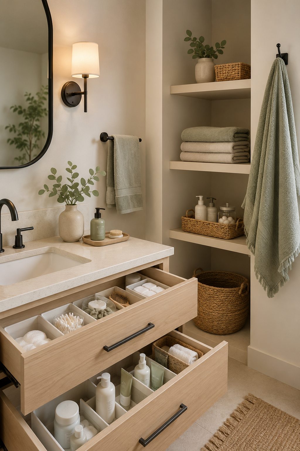 11 Bathroom Organization Finds for a Clutter-Free Space
