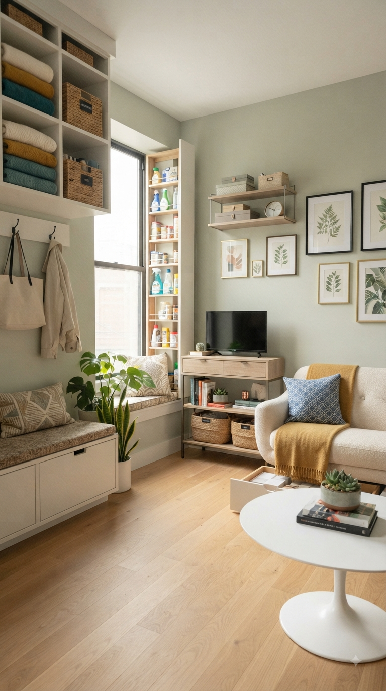 7 Space-Saving Ideas for Small Apartments