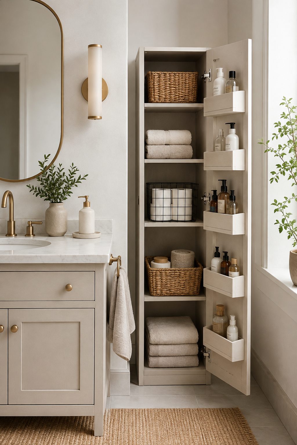 9 Ways to Make a Small Bathroom Feel More Spacious