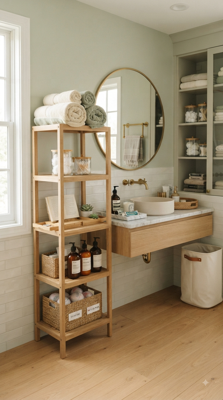 Bathroom Organization & Finds
